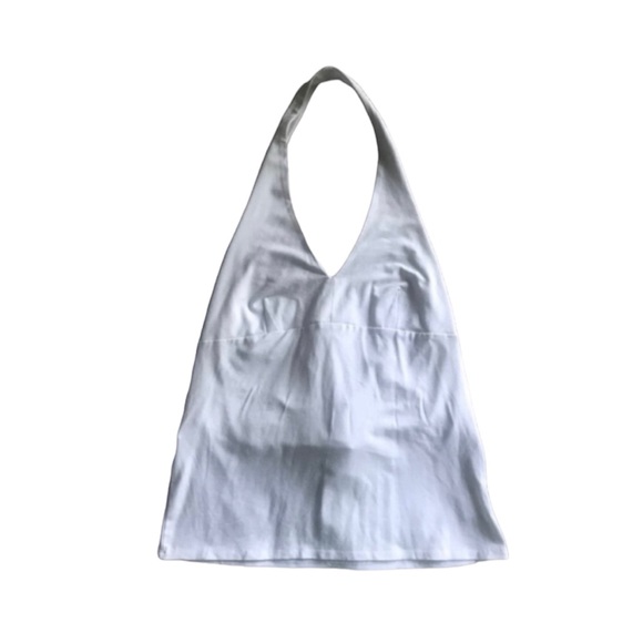 Harold's Tops - NWT Harold’s White Halter Top Y2K